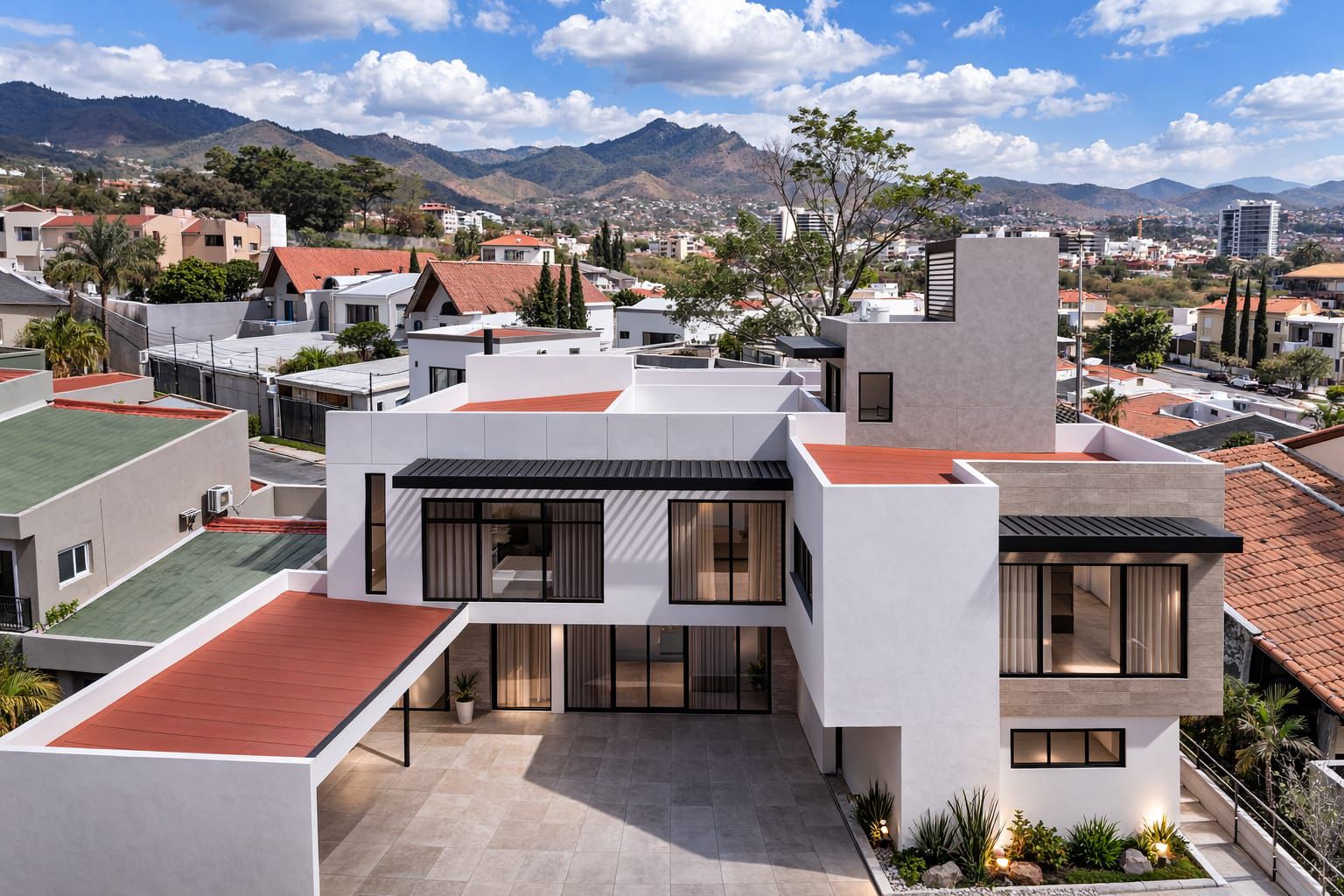 Foto de Construcción de casa de habitación en Lomas del Guijarro Sur.